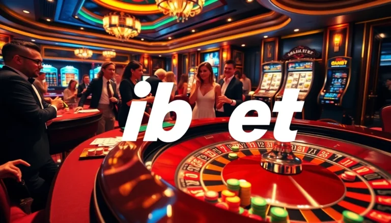 Experience high-stakes excitement at the ibet casino with engaging roulette and vibrant poker tables.