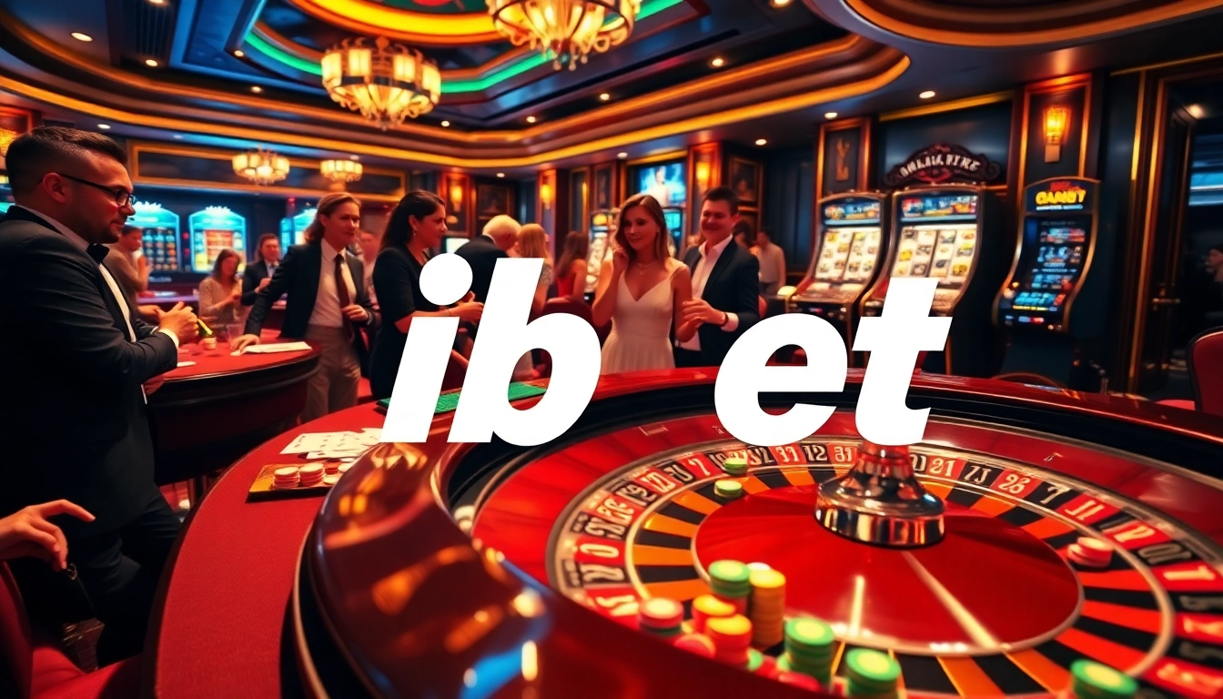 Experience high-stakes excitement at the ibet casino with engaging roulette and vibrant poker tables.