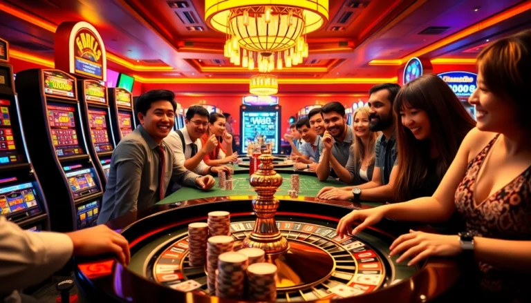 Discover the excitement at New88 with players engaged in a thrilling roulette game.