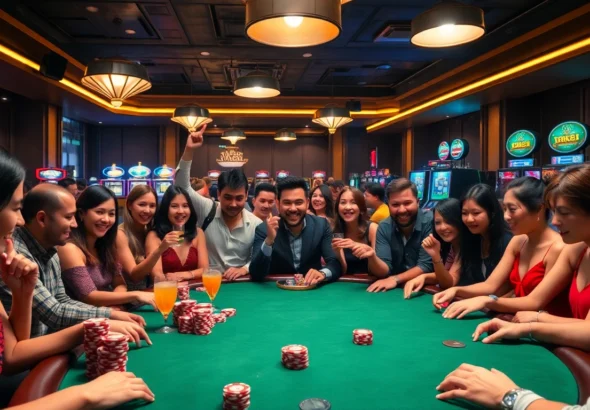 Experience thrilling poker action at kp88 Casino with vibrant gameplay and high stakes.